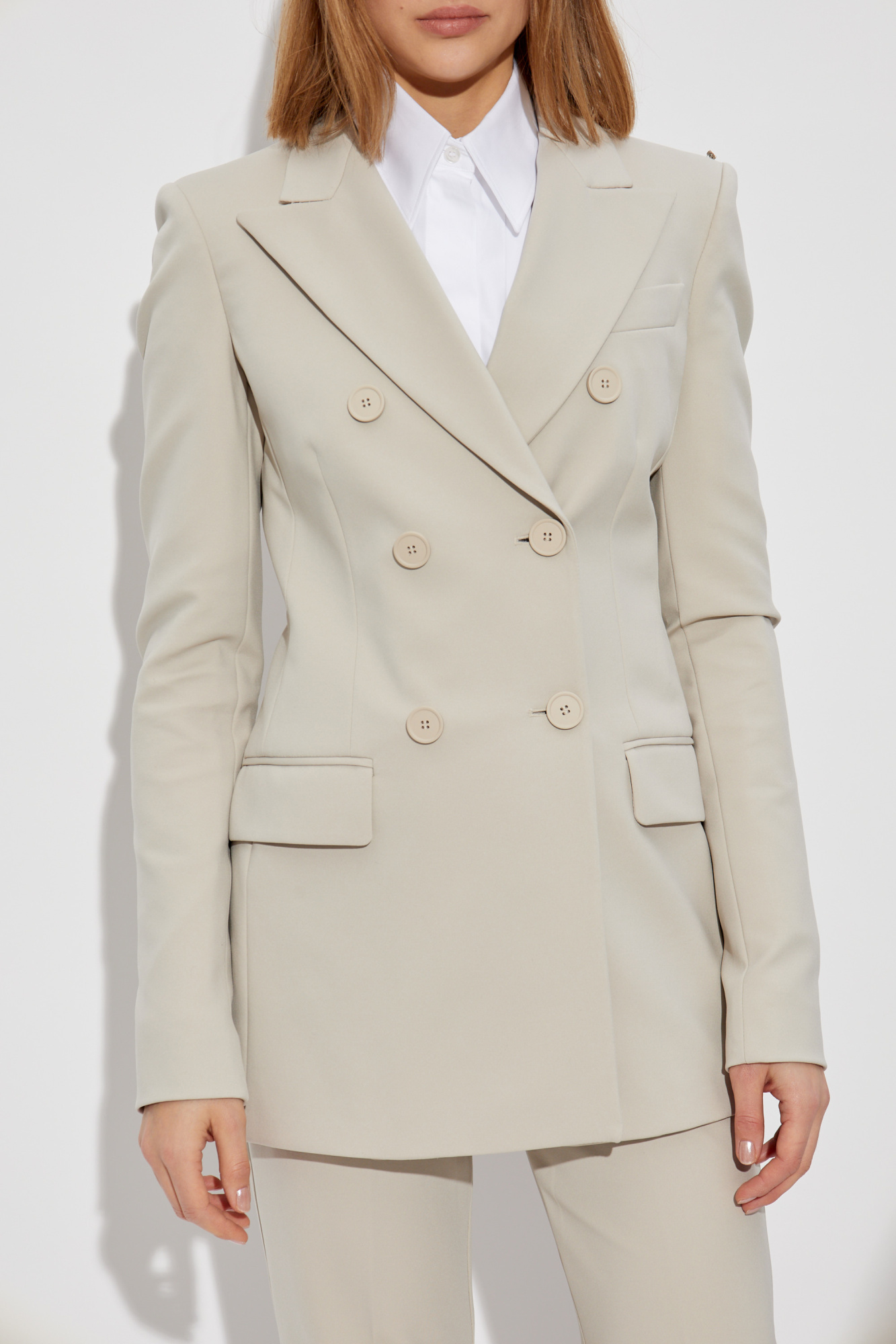 【送料&関税込】SportMax Frizzo Double-breasted Blazer Sportmax Double-breasted blazer Frizzo | Women's Clothing